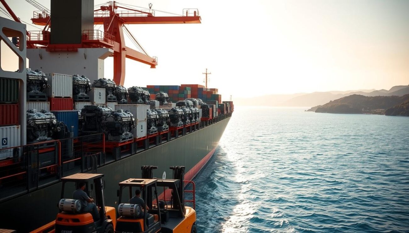 JDM engines shipping
